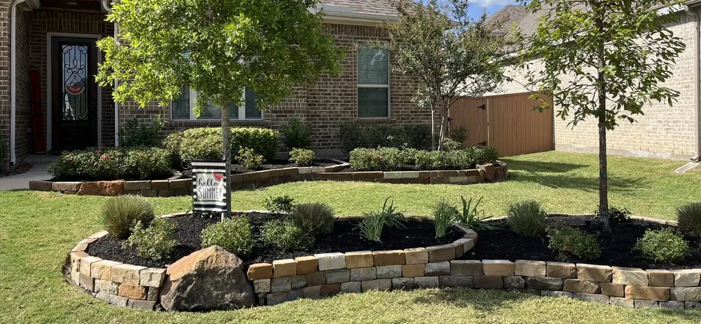 Local yard cleanup service with custom design in Katy, TX by All Things Outdoors