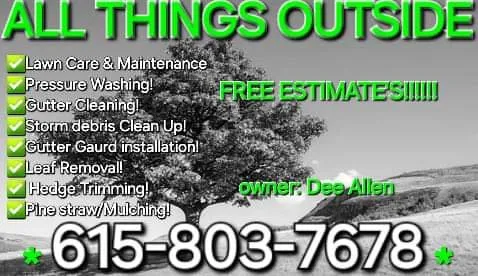 Custom landscape installation in Goodlettsville, TN - All Things Outside