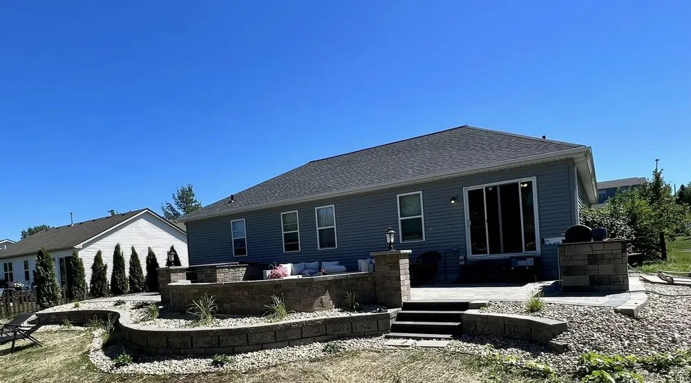 Trusted yard maintenance with custom design in Waunakee, WI by All-Tim-It Landscaping