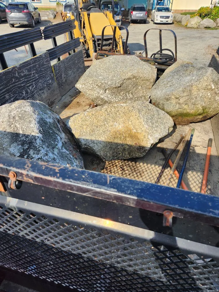 Professional outdoor landscaping for residential properties in Winter Harbor, ME by All Trades in One