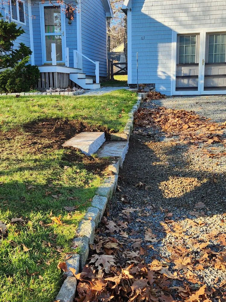 Custom garden landscaping for homes across Winter Harbor, ME - All Trades in One