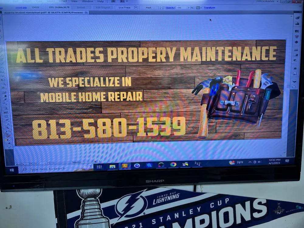 Custom lawn care service with custom design in Lutz, FL by All Trades Property Maintenance