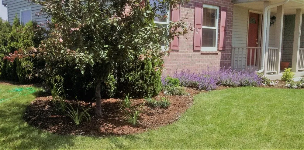 Professional residential landscaping for homes in Racine, WI by All Turf & Terra