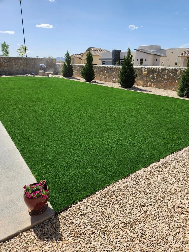Custom landscape design in Las Cruces, NM by All Turf