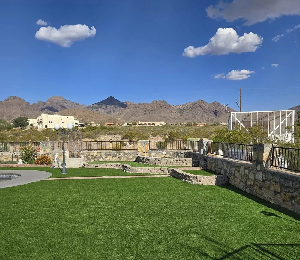 Expert lawn mowing service for year-round maintenance across Las Cruces, NM - All Turf