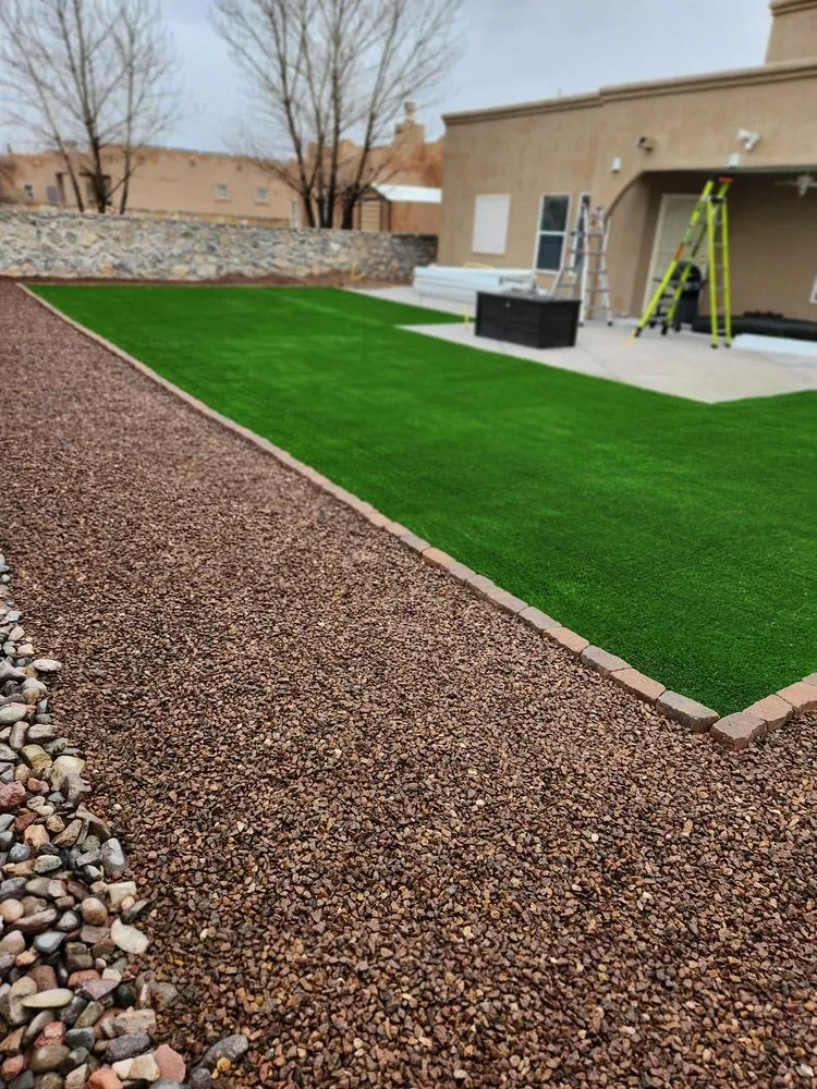 Top-rated outdoor landscaping for residential properties in Las Cruces, NM by All Turf