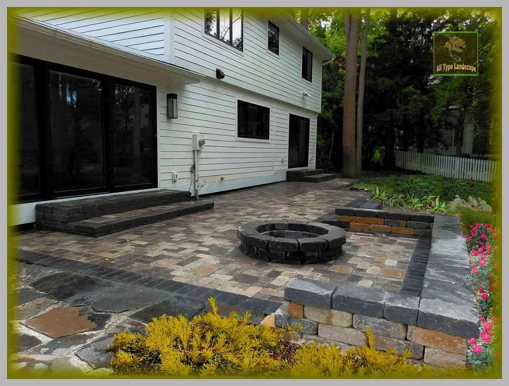 Custom garden landscaping in Maybee, MI by All Type Landscape