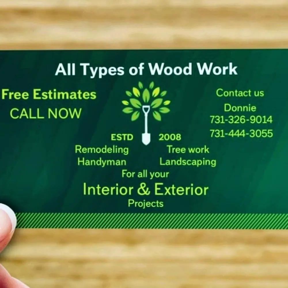 Professional outdoor landscaping for outdoor upgrades in Lexington, TN by All Types of Wood Work