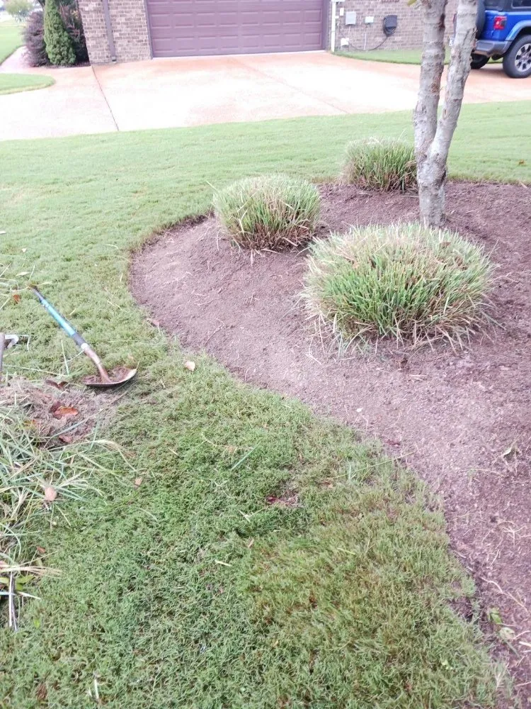 Custom landscape installation for beautiful yards in Lexington, TN by All Types of Wood Work