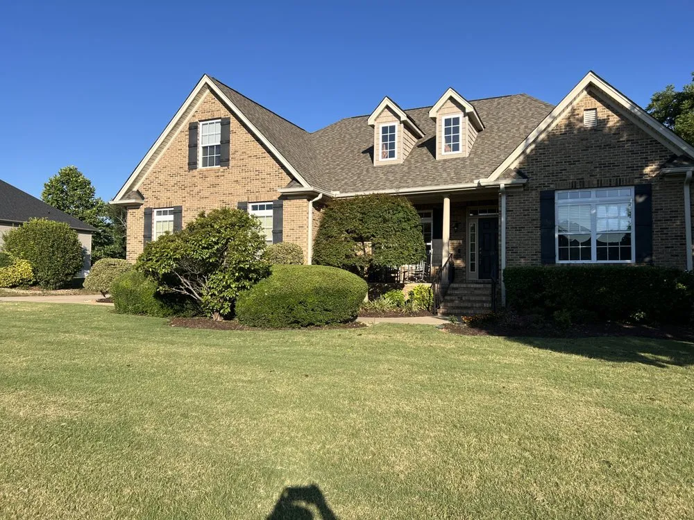 Local landscape installation in Greer, SC by All Upstate Lawn and Outdoor Services