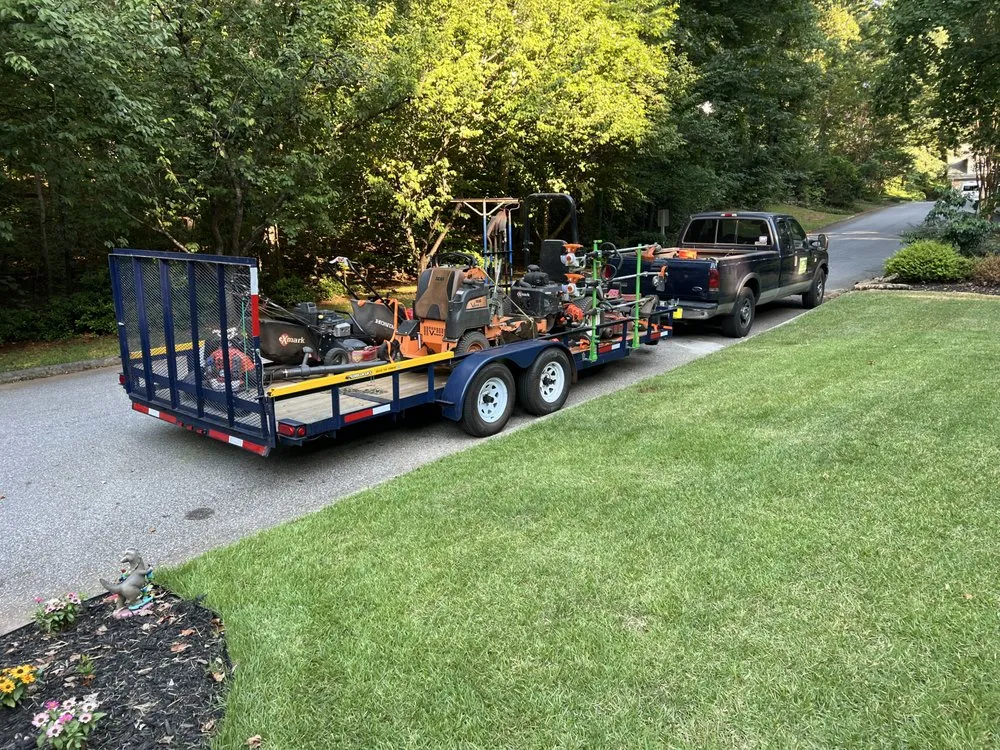 Professional lawn mowing service in Greer, SC - All Upstate Lawn and Outdoor Services