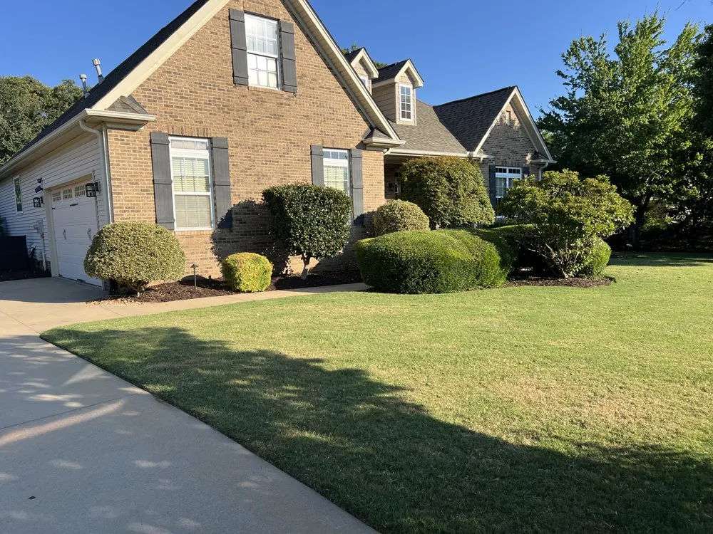Custom yard maintenance for residential properties across Greer, SC - All Upstate Lawn and Outdoor Services