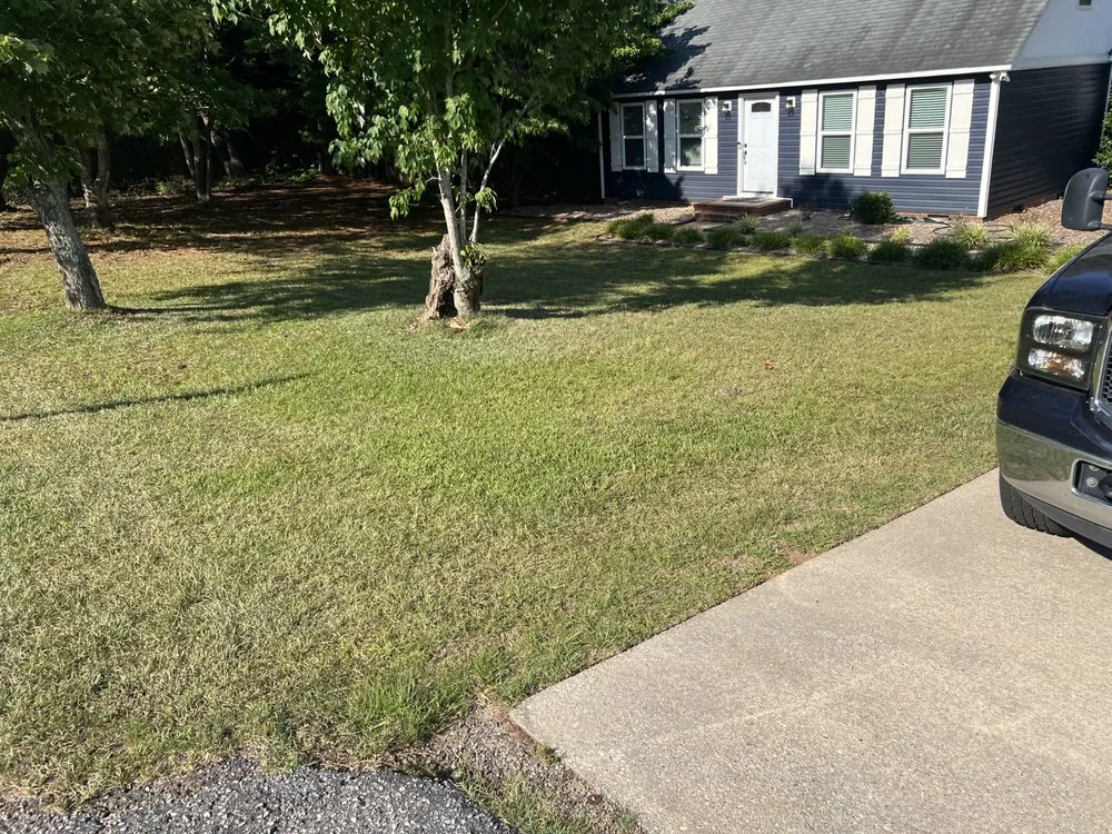 Professional residential landscaping in Greer, SC by All Upstate Lawn and Outdoor Services