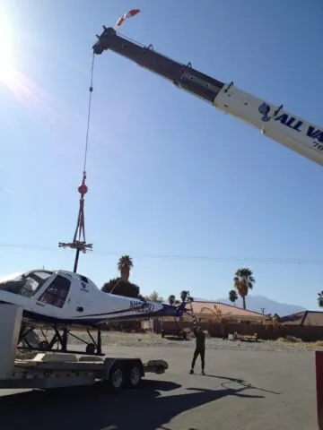 Professional lawn mowing service experts serving Indio, CA - All Valley Crane