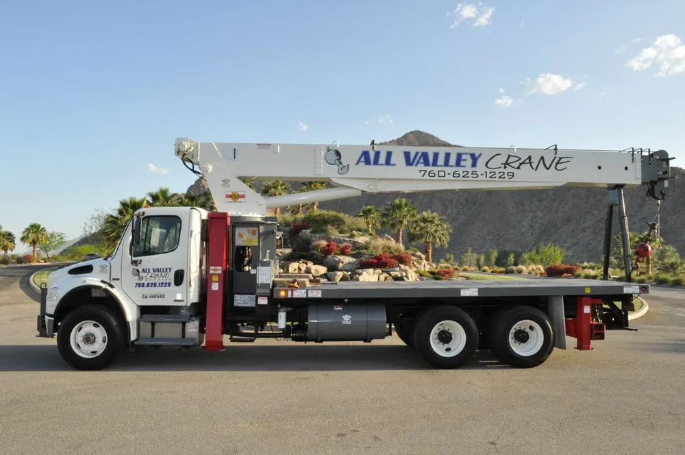 Trusted landscape installation near you in Indio, CA by All Valley Crane