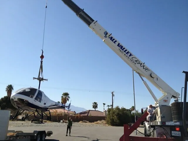 Local lawn mowing service for residential properties in Indio, CA by All Valley Crane