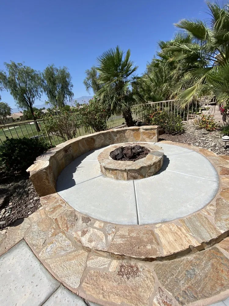 Custom landscape installation in Coachella, CA - All Valley Desert Landscapes