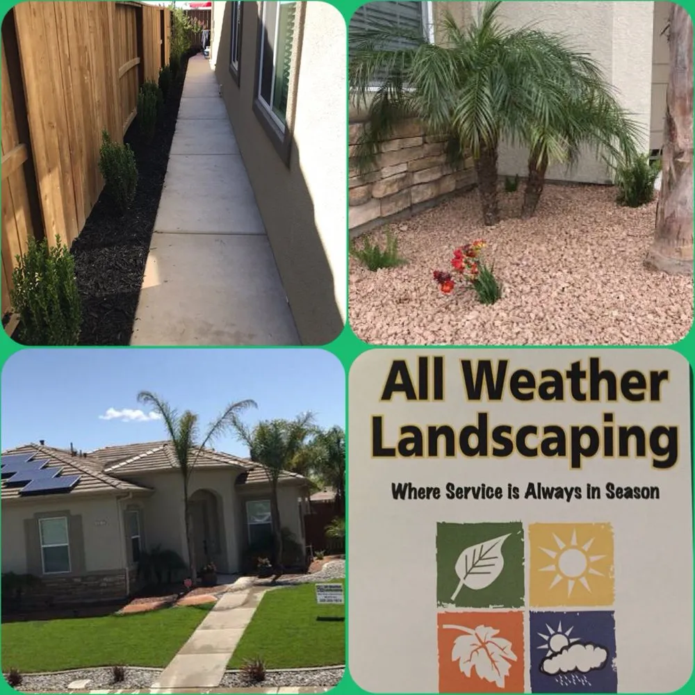 Reliable garden landscaping near you in Lodi, CA by All Weather Landscaping