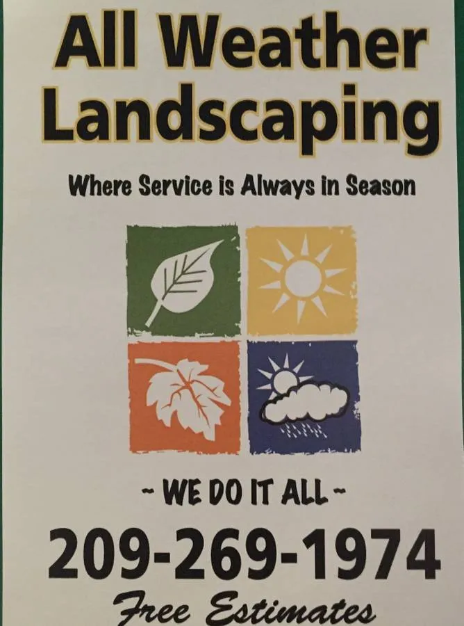 Expert yard maintenance experts serving Lodi, CA - All Weather Landscaping