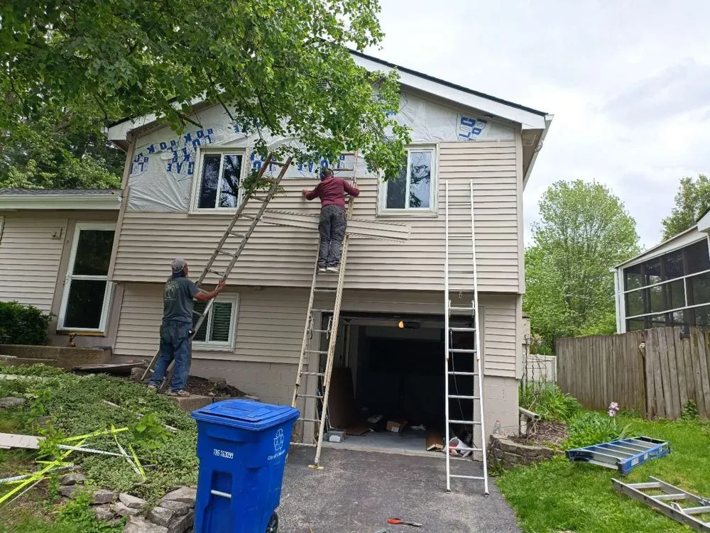 Professional landscape installation experts serving Columbus, OH - All Weather Roofing & Repairs