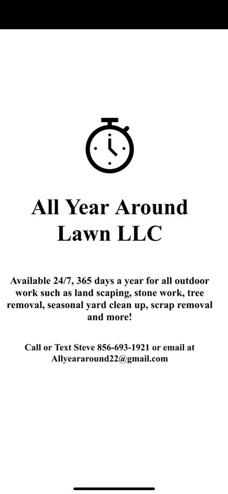 Professional yard cleanup service in Clayton, NJ - All Year Around Lawn