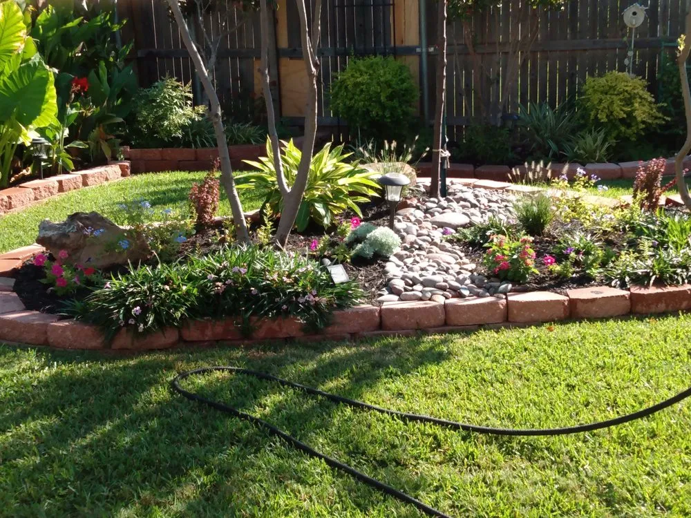 Custom lawn mowing service for beautiful yards in Fort Worth, TX by All Year Round Landscape Design