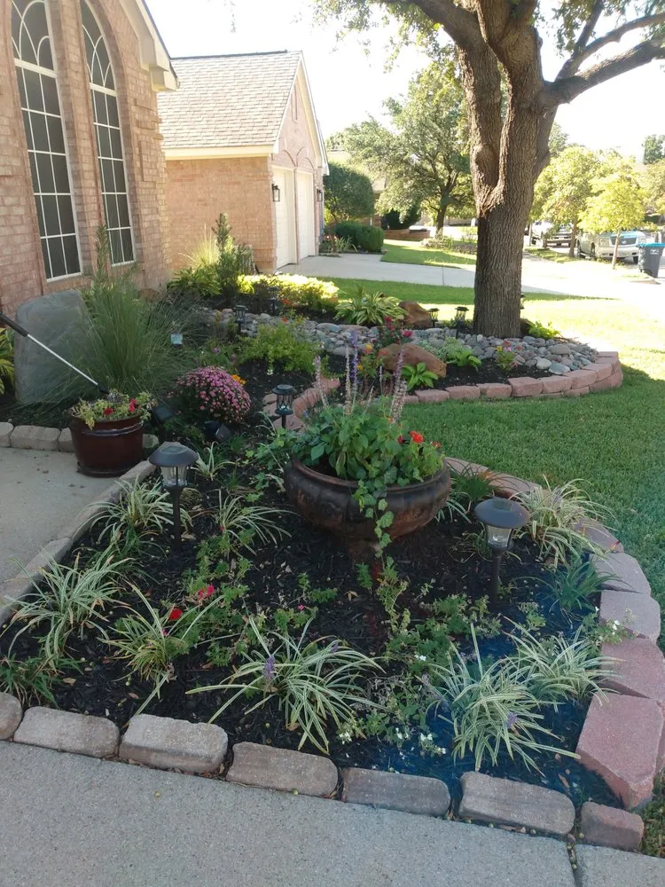 Affordable landscape design in Fort Worth, TX by All Year Round Landscape Design