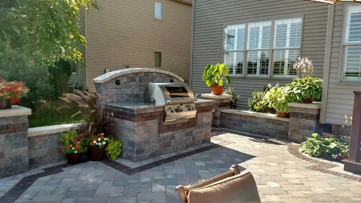 Professional yard maintenance in Morris, IL by All Year Round Landscape Services