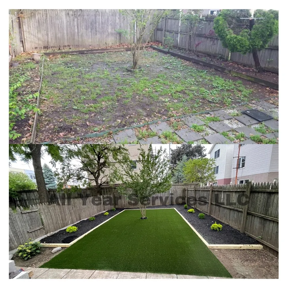 Custom outdoor landscaping for year-round maintenance across Emerson, NJ - All Year Services