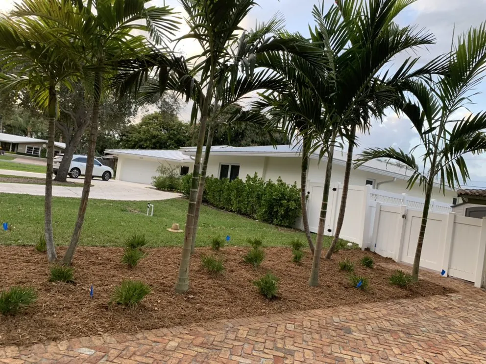 Professional landscape installation with custom design across Fort Lauderdale, FL - Allan Mendoza Landscaping & High Power Pressure Cleaning