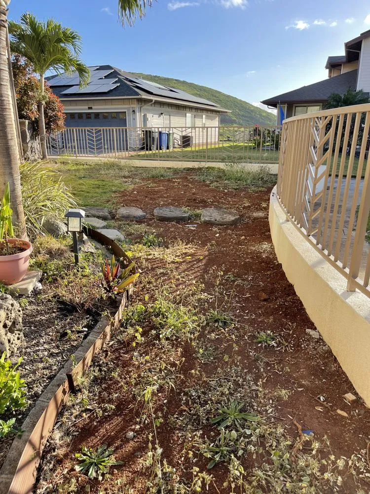 Custom landscape installation for outdoor upgrades in Honolulu, HI by Allan Yard Maintenance and Landscaping
