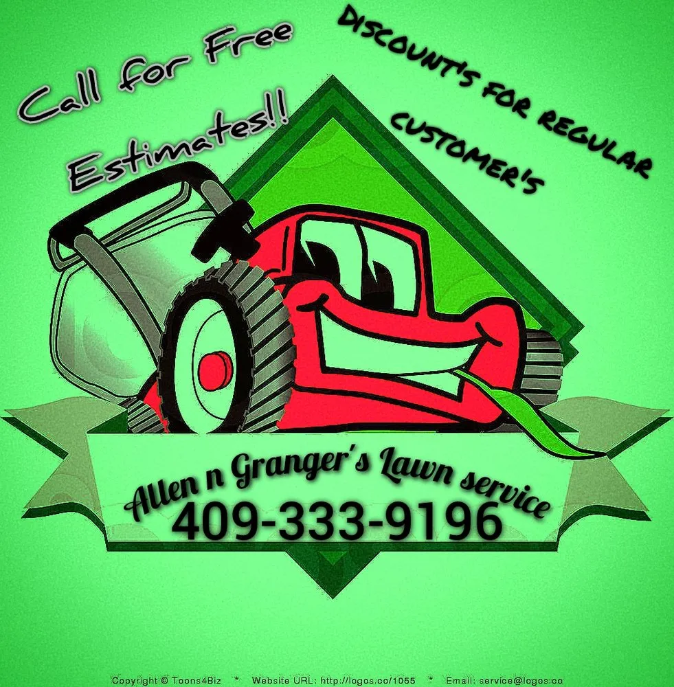 Custom residential landscaping for beautiful yards in Vidor, TX by Allen and Granger's Lawn service