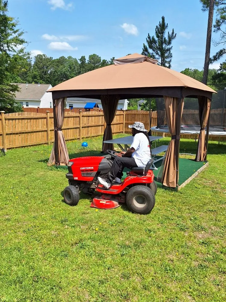 Reliable garden landscaping with custom design in Blythewood, SC by Allen Boyz Lawn Care