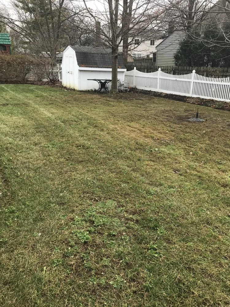 Custom outdoor landscaping for residential properties in Westerville, OH by Allen Lawn Service