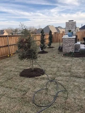 Trusted lawn care service with custom design in Saginaw, TX by allen's innovations