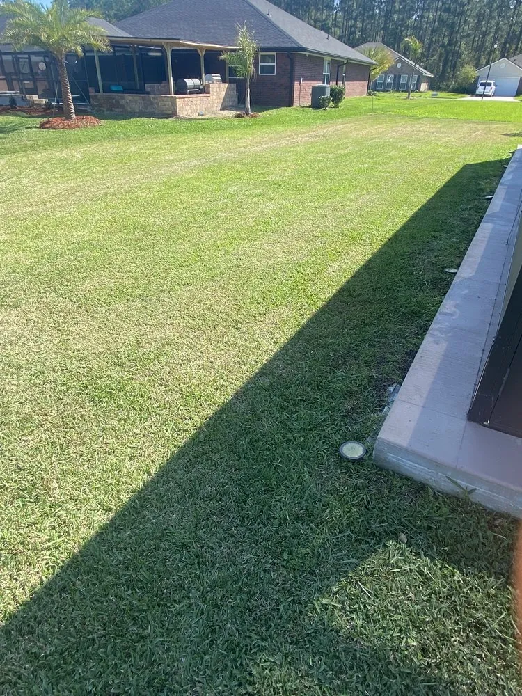 Professional yard maintenance for residential properties in Jacksonville, FL by Allen’s Lawn Service