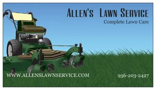 Allen's Lawn Service Logo