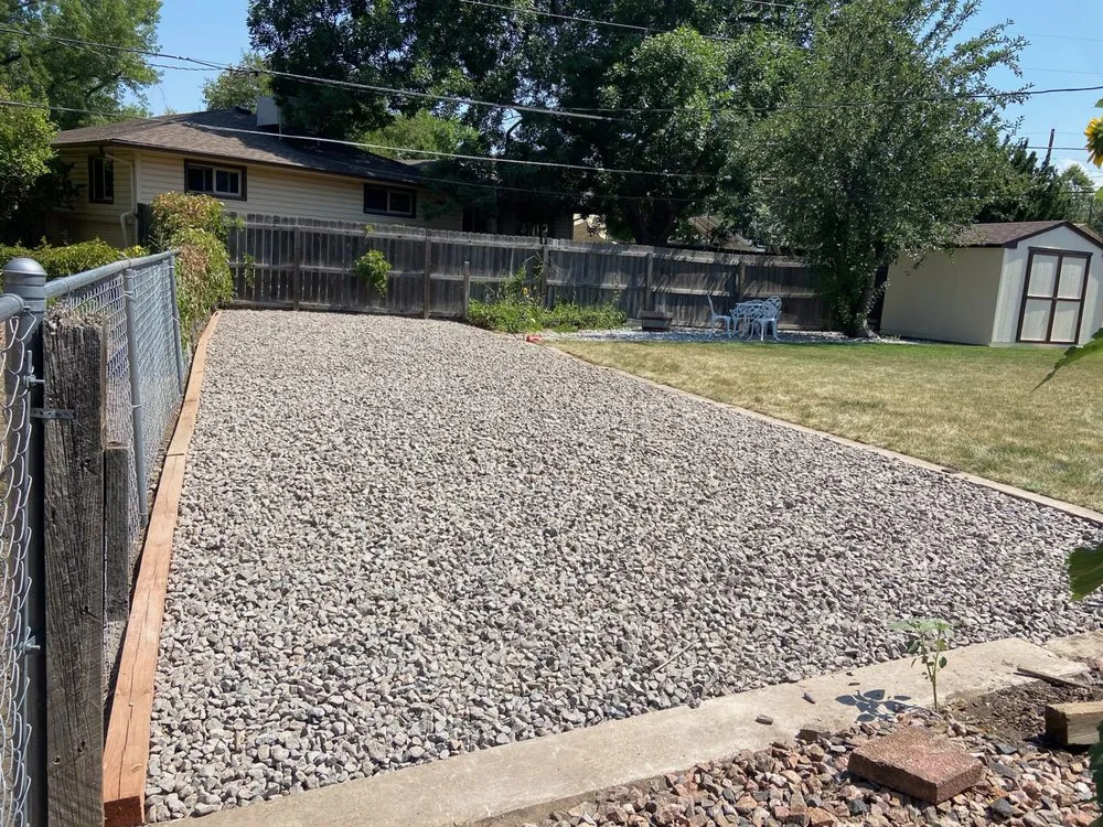 Professional garden landscaping for residential properties in Denver, CO by Alleygator Lawn Service