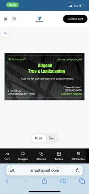 Allgood Tree And Landscaping Logo