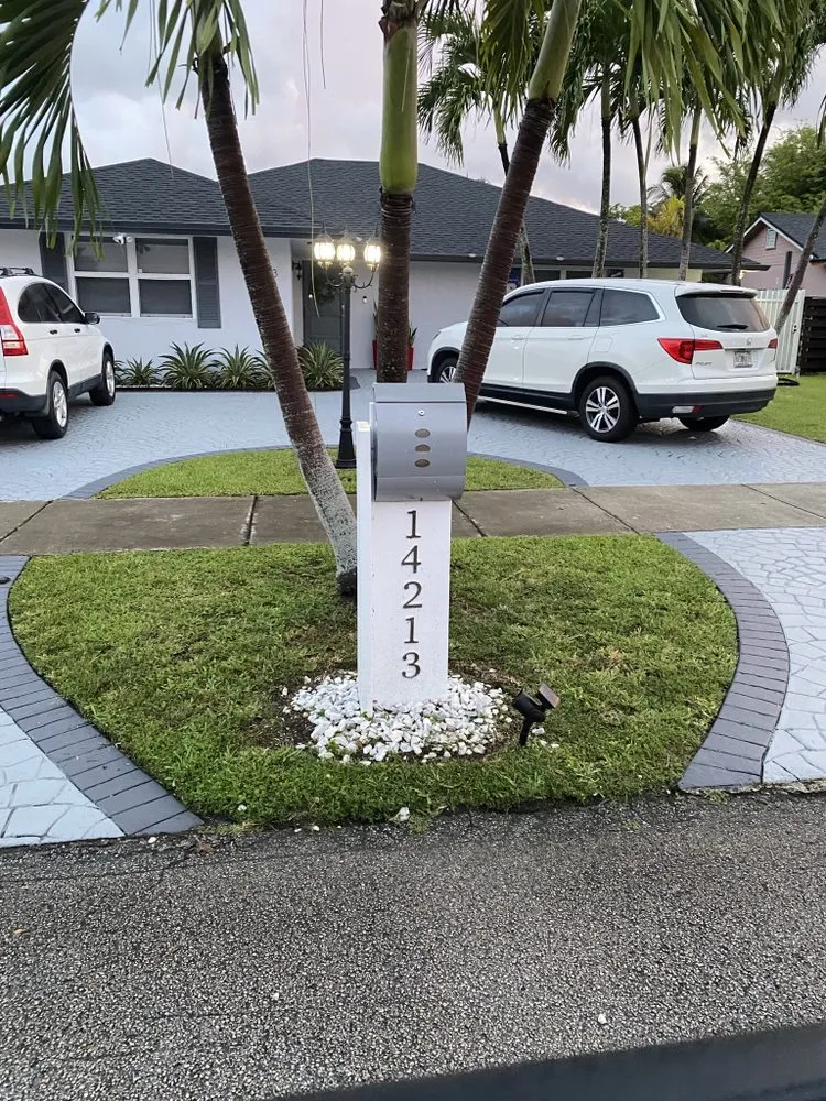 Professional outdoor landscaping in Miami, FL by AllGreen Turf Solutions