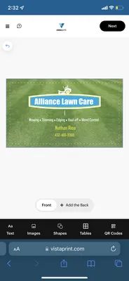 Alliance Lawn Care Logo