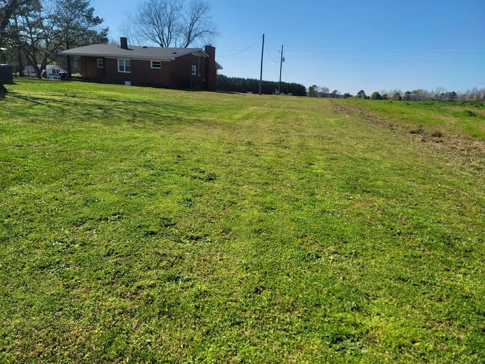 Custom lawn mowing service for year-round maintenance in Kenly, NC by Alliance Lawn Care