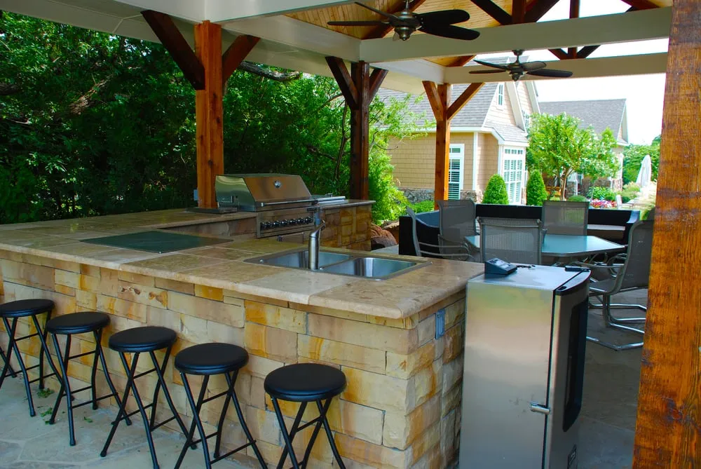 Local residential landscaping in Denison, TX by Allison Landscape & Pool Company