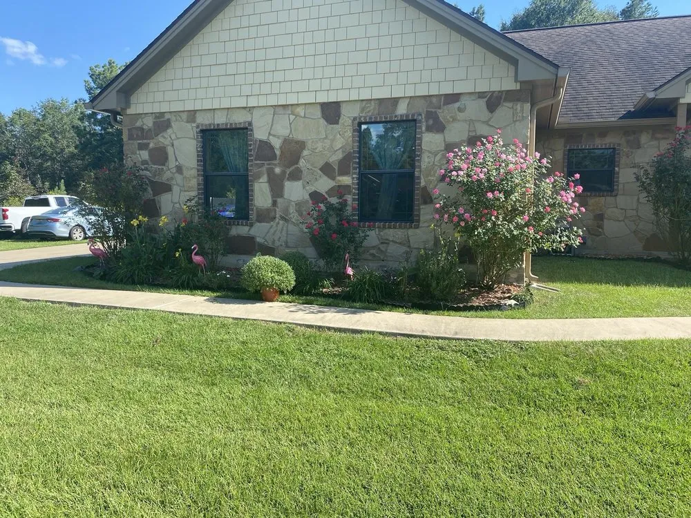 Reliable lawn mowing service for homes in Lufkin, TX by Allison Lawn Service