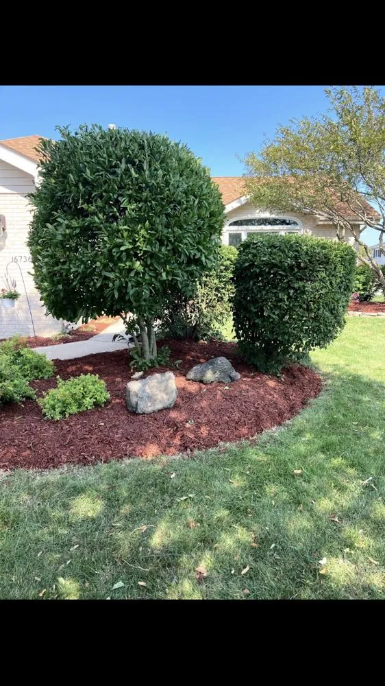 Affordable yard maintenance with custom design in Lockport, IL by Allow Me Landscaping and Moving