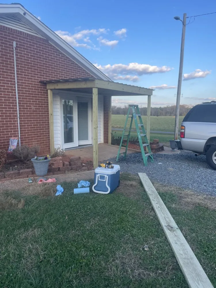 Local garden landscaping in Ramseur, NC by Allred Excavation & Grading