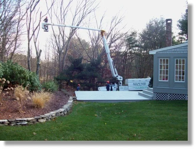 Expert landscape installation for outdoor upgrades in Plymouth, MA by Allscape Tree & Turf Services
