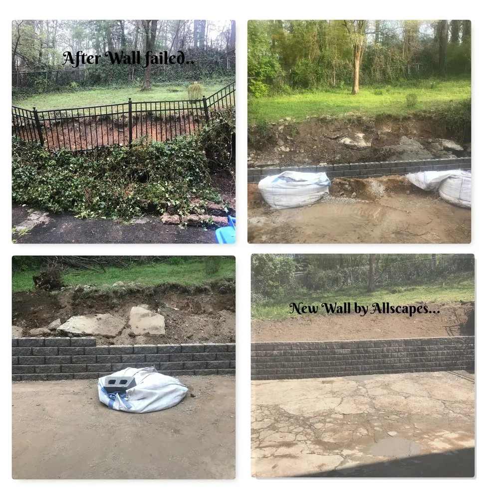 Affordable yard cleanup service with custom design across Chattanooga, TN - Allscapes Lawn Care & Landcaping