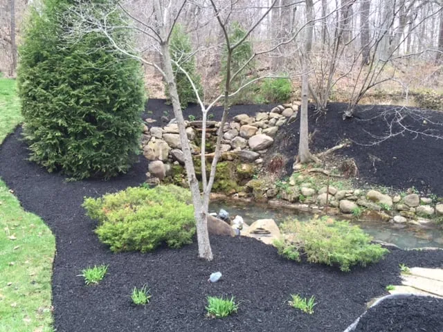 Custom yard cleanup service for residential properties across Stow, OH - AllScapes Ohio