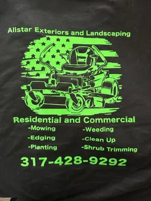 Allstar Exteriors and Landscaping Logo